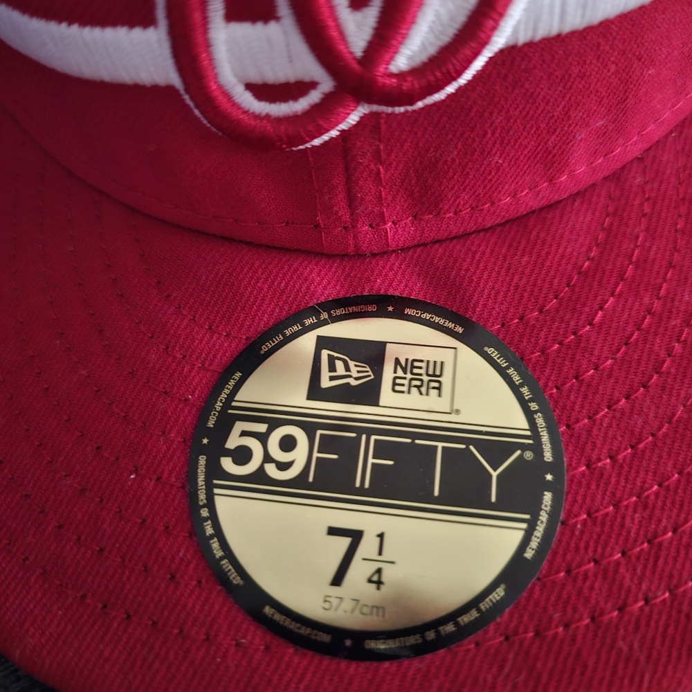Washington Nationals New Era Red 59FIFTY Cap